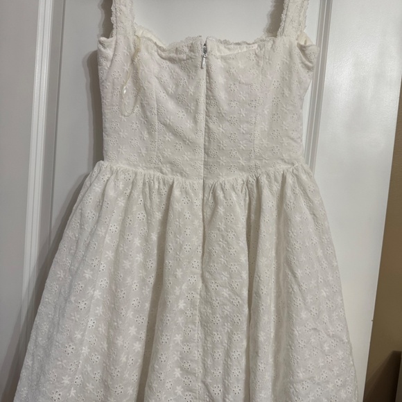 Brigitte Embroidered Lace Fit & Flare Dress - Picture 6 of 6